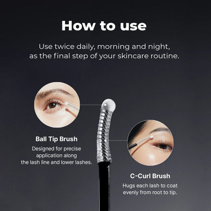 Lash Growth Essence - Safe and Gentle Lash care that makes your lashes thicker and longer within two weeks