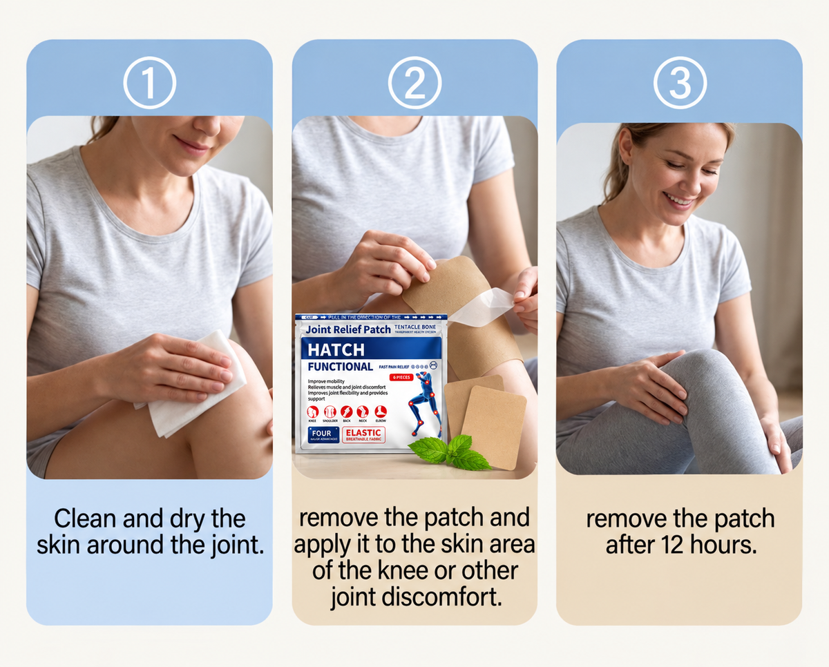 🔥 Flash Sale: Deep Joint Relief Patch – Soothe Stiff, Aching Knees, Back & Shoulders